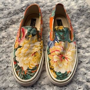 Polo Ralph Lauren Men’s Mytton Orange Floral Men’s 10.5 Shoes Sneakers